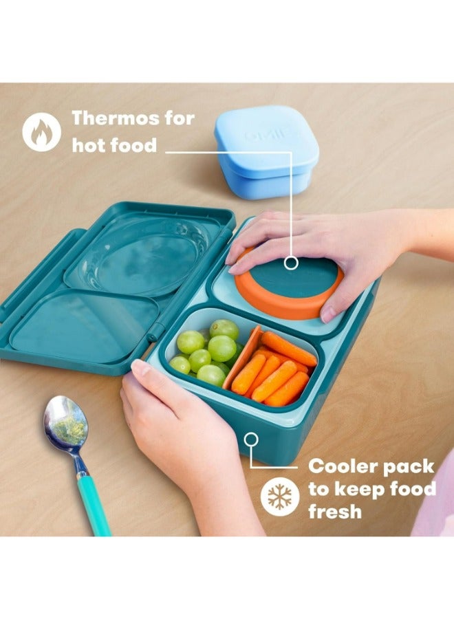 OmieBox Up Thermos 350ml Teal Green