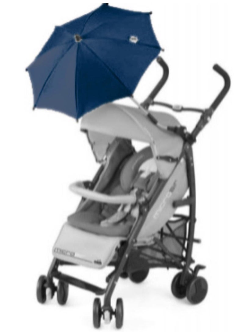 Parasol Baby Umbrella Stroller Holder Clip Universal Pram With Clamp, 0-36 Months - Blue