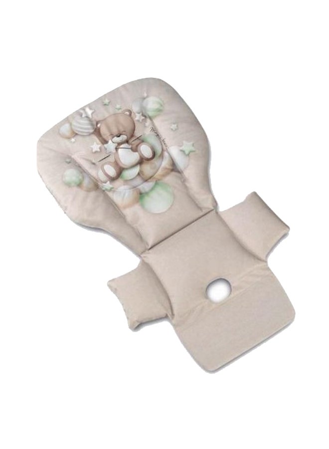 Cam Baby High Chair Mini Plus, Bubble Bear,  Feeding Chair,  Removable Tray, 0 To 36 Months, Made In Italy, Comfortable, Soft Padding, Easy To Clean, 6 Heights, 3 Backrest Reclining Positions