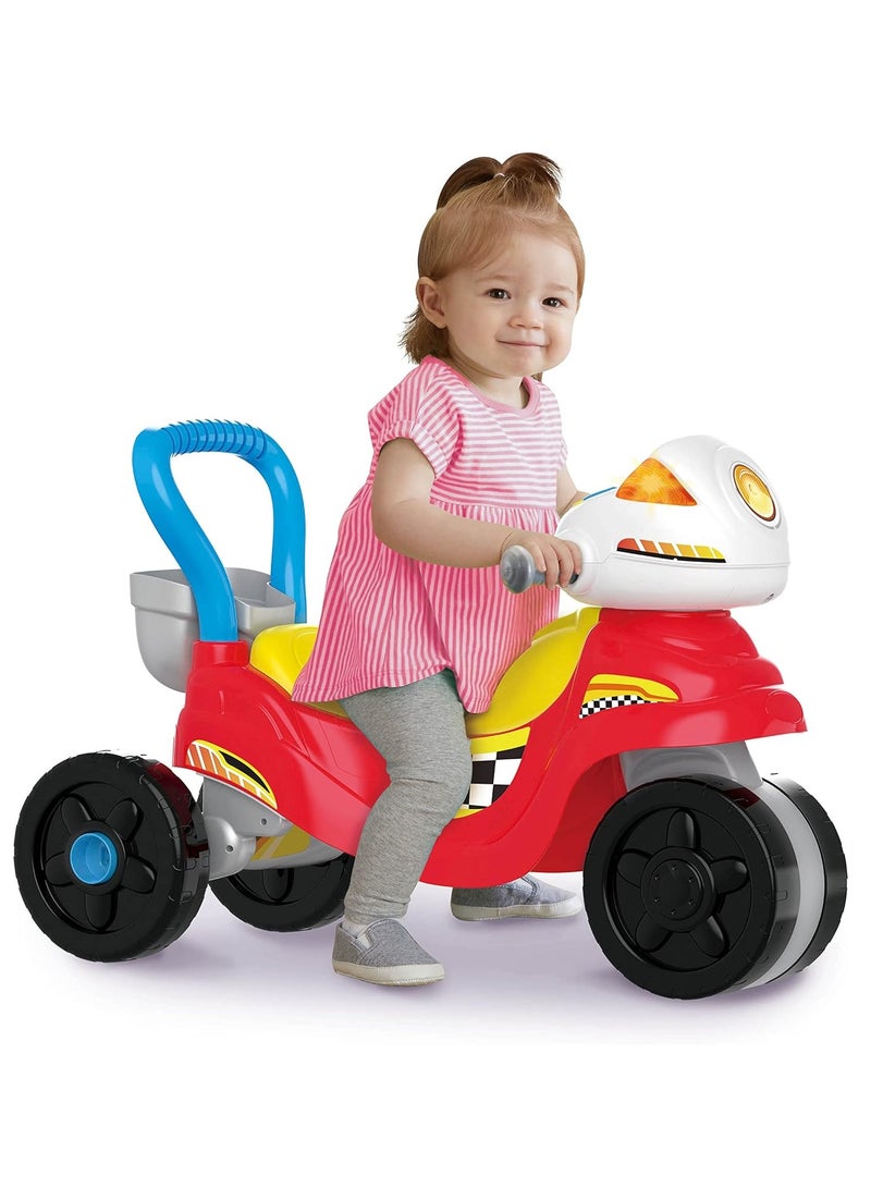 VTech 3-in1 Ride with Me Motorbike Walker Ride On