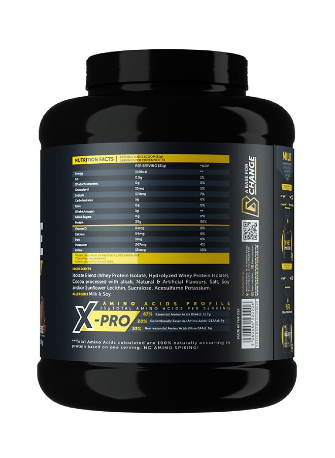 100% Whey Protein Isolate Xpro Chocolate Chunk 5Lb