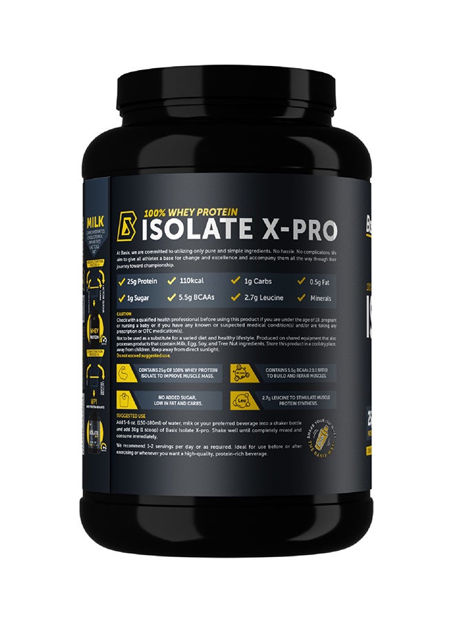 100% Whey Protein Isolate Xpro Cookies And Cream 1.45Lb