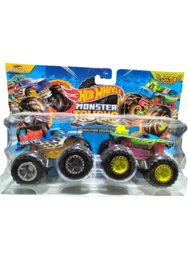 Monster Trucks Demolition Doubles - 1 Pack, Style May Vary