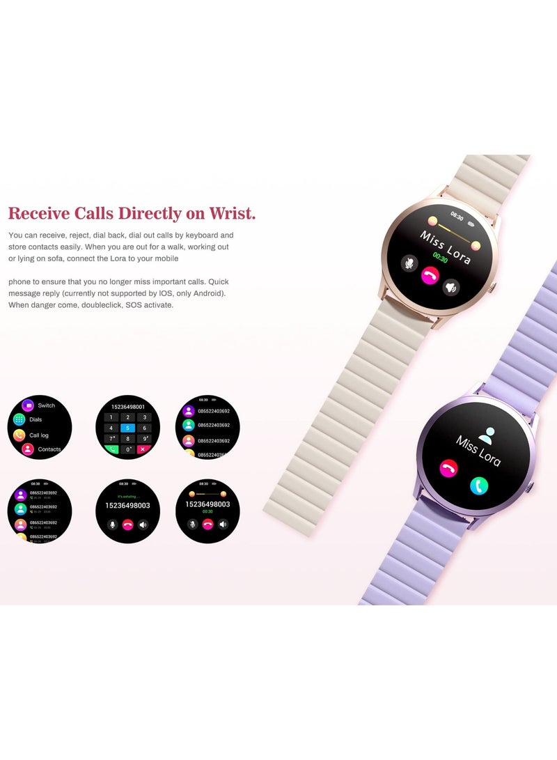 Kieslect Lady Calling Smartwatch Lora - Pink
