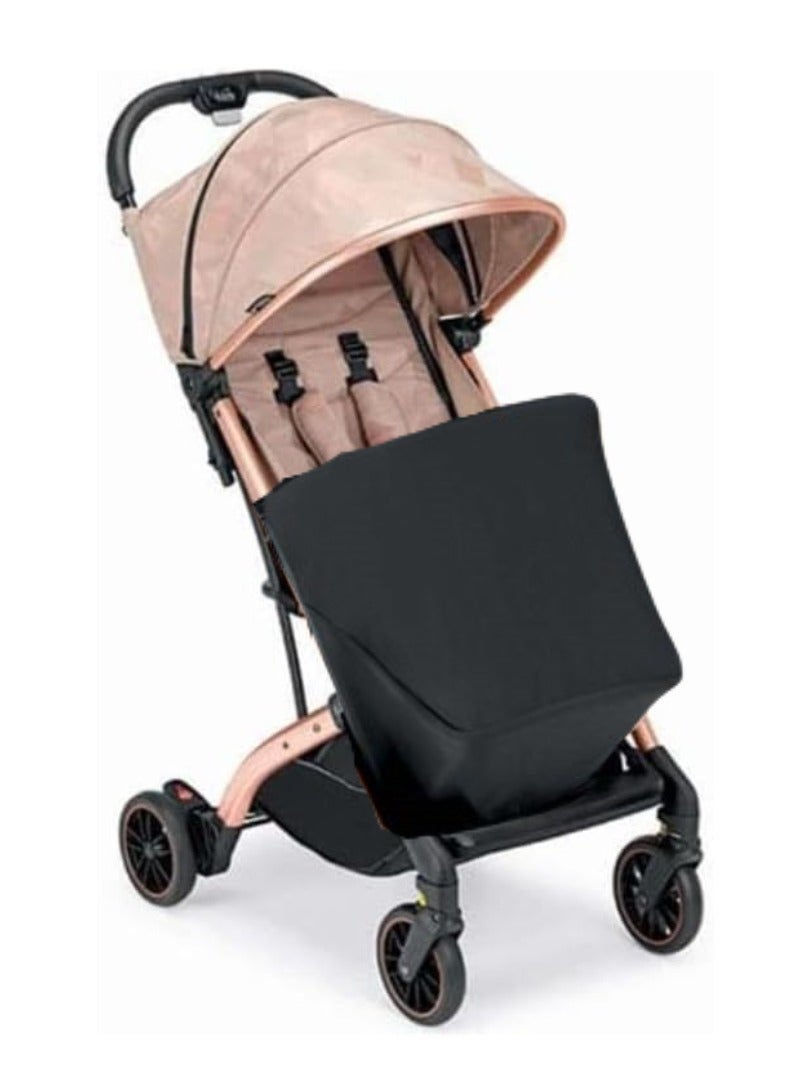 Compass Baby Stroller 198, Pink, From 0 To 4 Years With Aluminium Frame, 5-Point Safety Harness