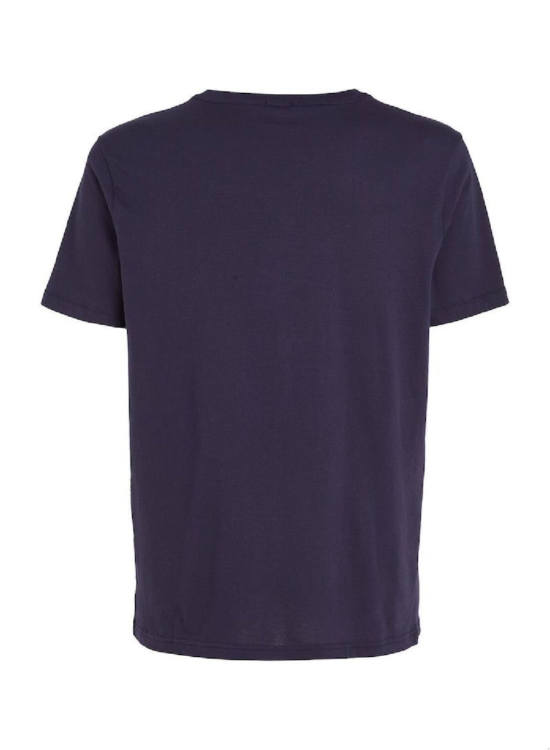 Men's Organic Cotton T-Shirt Lounge, Navy