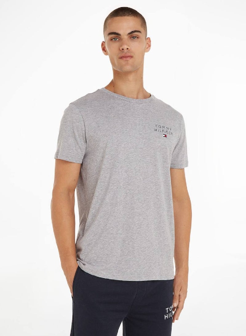 Men's Original Logo Lounge T-Shirt, Grey