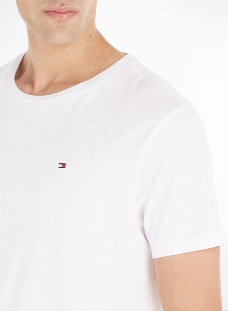 Men's Organic Cotton T-Shirt Lounge, White