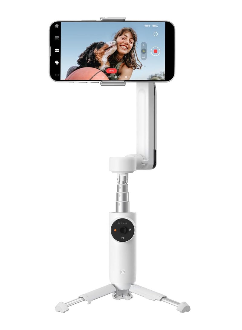 Insta360 Flow Al-Powered Smartphone Gimbal Stabilizer White