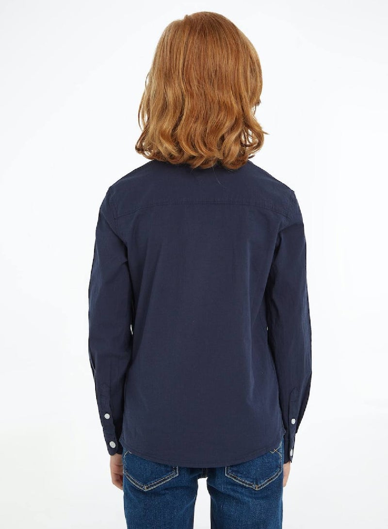 Poplin Stretch Shirt