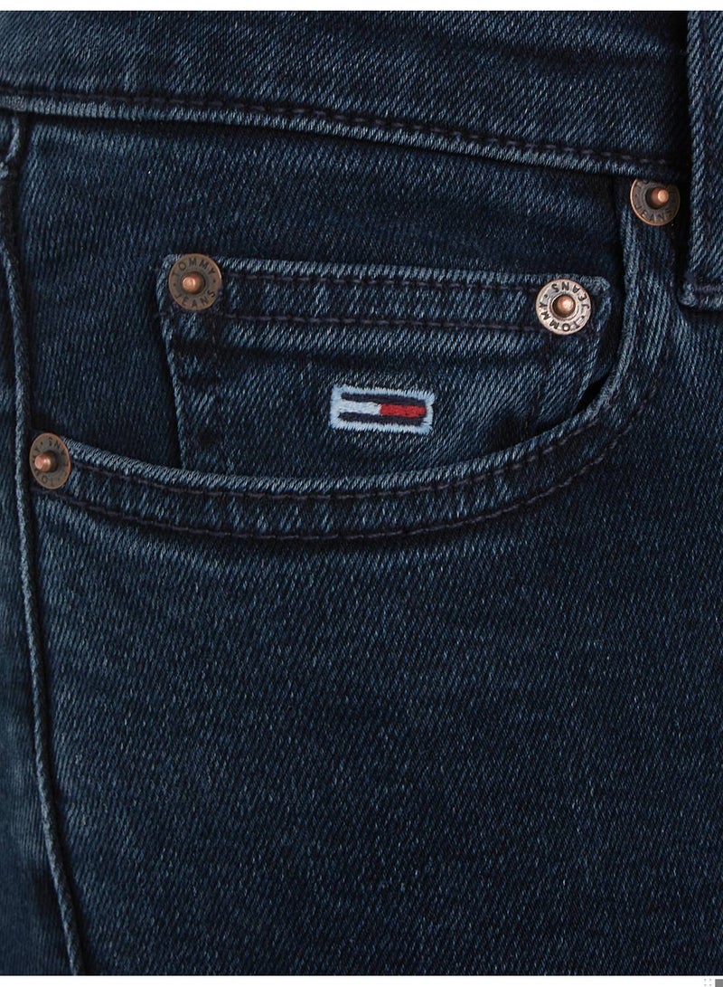 Women's Nora Mid Rise Skinny Jeans, Navy