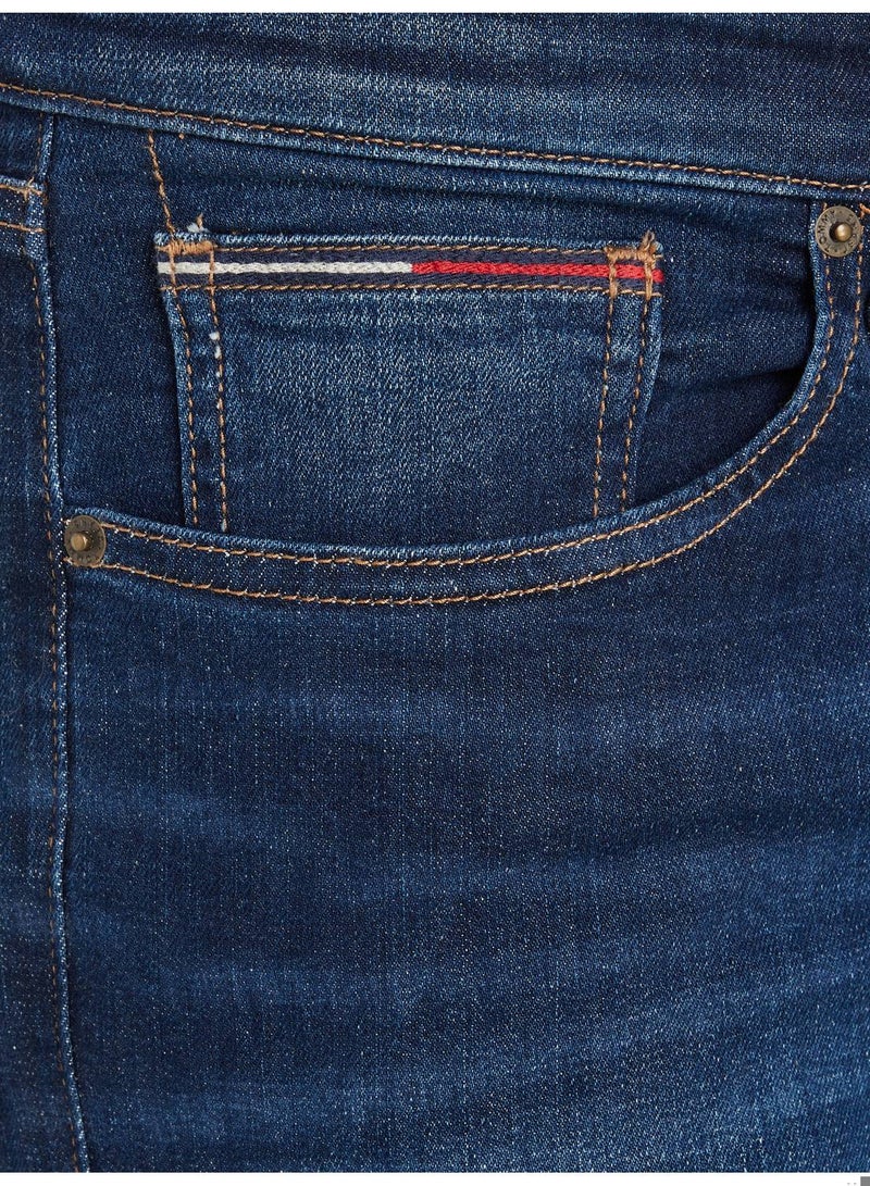 Men's Ryan Relaxed Fit Faded Jeans, Navy