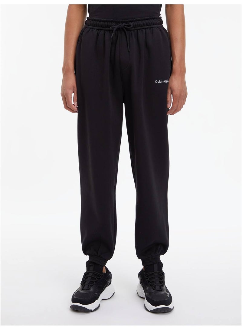 Calvin Klein Jeans Men's Sweatpants - Sportswear - Cotton , Black