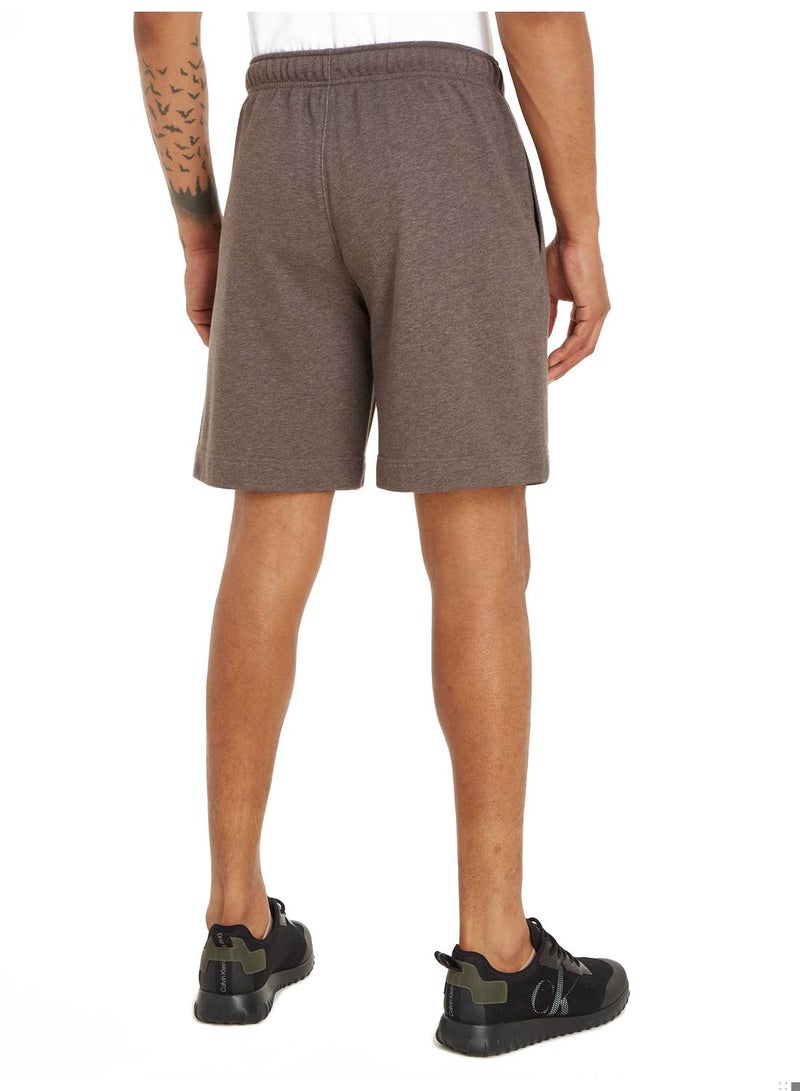 Calvin Klein Men's Shorts - Knit Shorts - Sportswear - Cotton , Grey