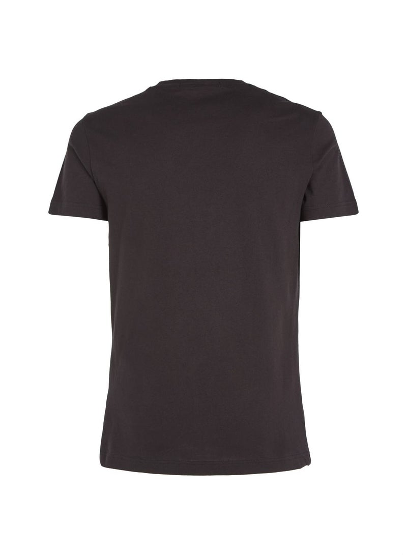 Calvin Klein Jeans Men's T-Shirt - Casual Tops - Cotton , Black