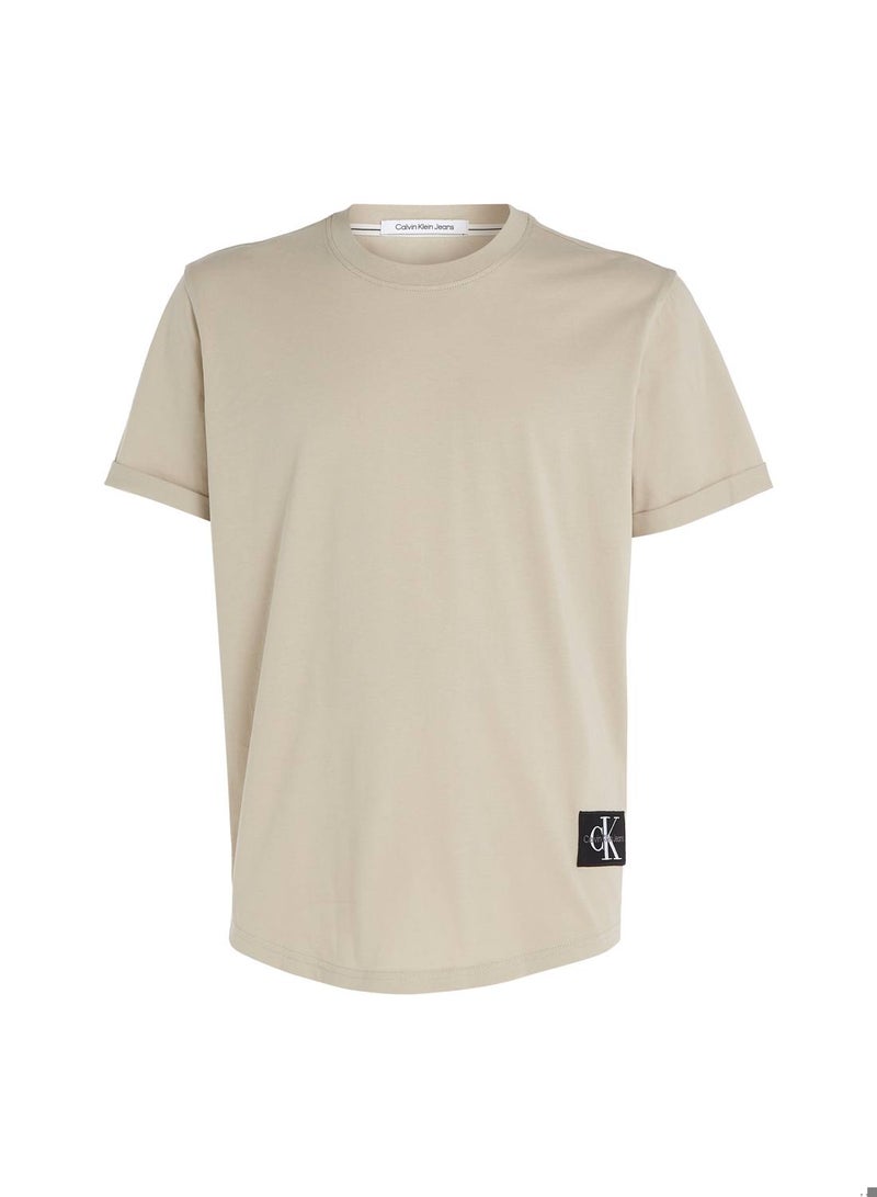 Cotton Badge T-shirt