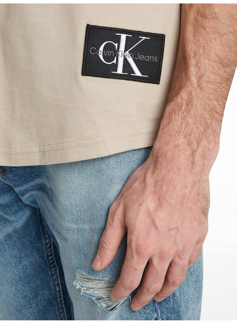 Cotton Badge T-shirt