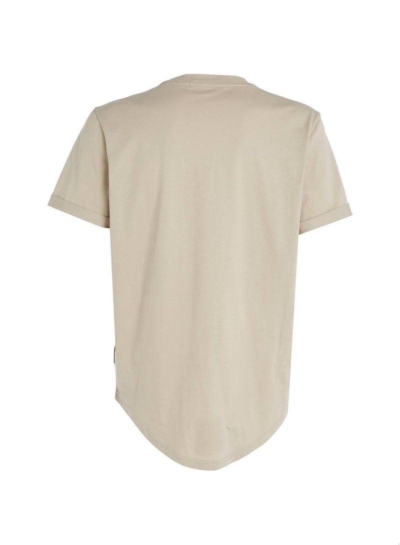 Cotton Badge T-shirt