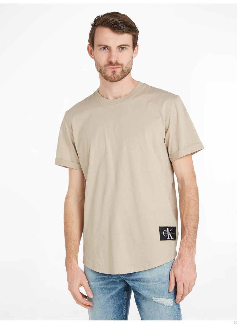 Cotton Badge T-shirt