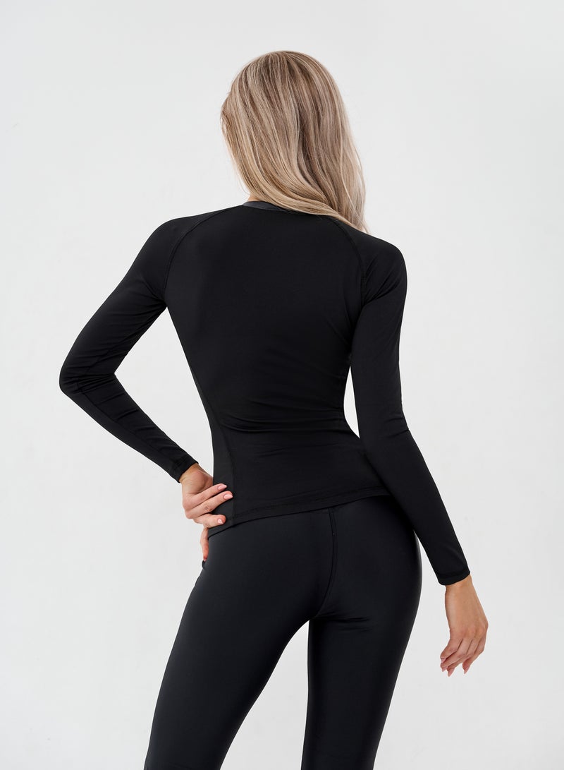 Bona Fide Compression Shirts for Women – Long/Short Sleeve Women’s Workout Crop Top - Designed for Gym, Workout and Running