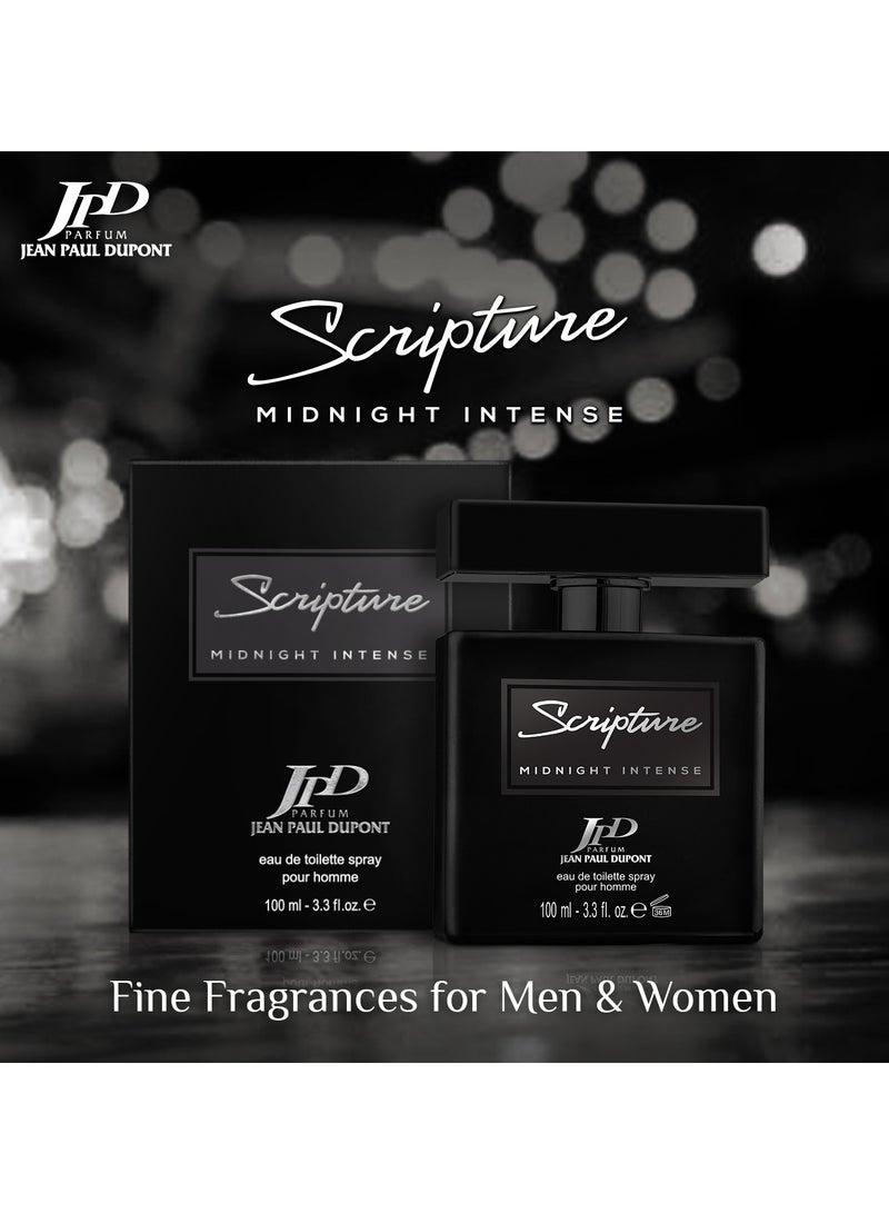 Scripture Midnight Intense Eau de Toilette For Men 100ml