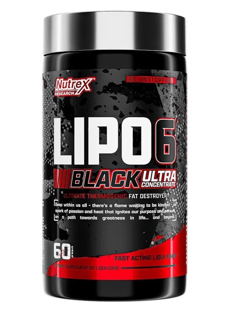 LIPO 6 BLACK UC 60 CAPS