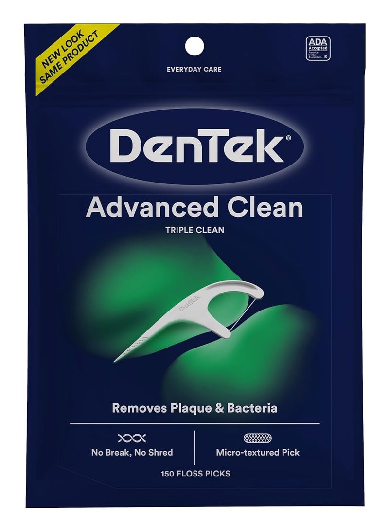 Pack Of 150 Triple Clean Advanced Floss Picks