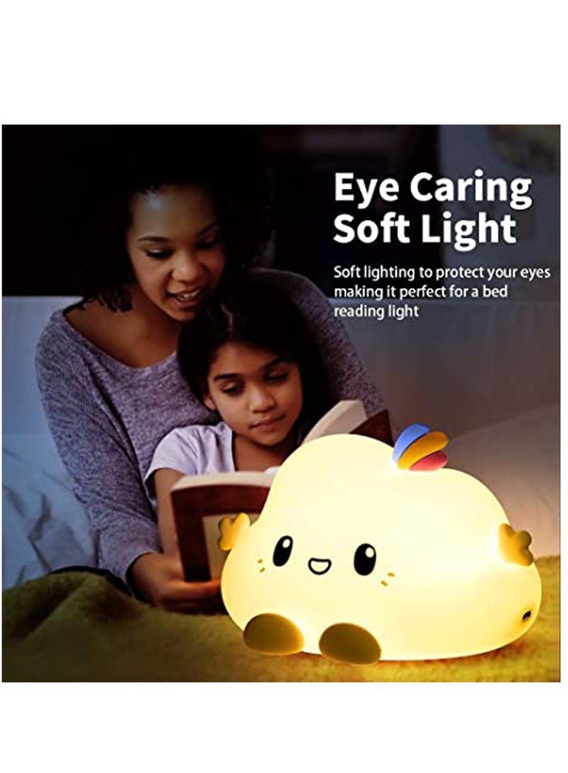 Cute Kids Night Light Baby Night Light Portable Rechargeable Night Light for Girls
