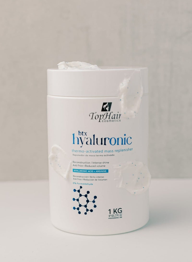 TopHair Botox Hyaluronic Treatment (1000 g/ 35.27 FL.OZ), 0% Formaldehyde, For All Types Hair.