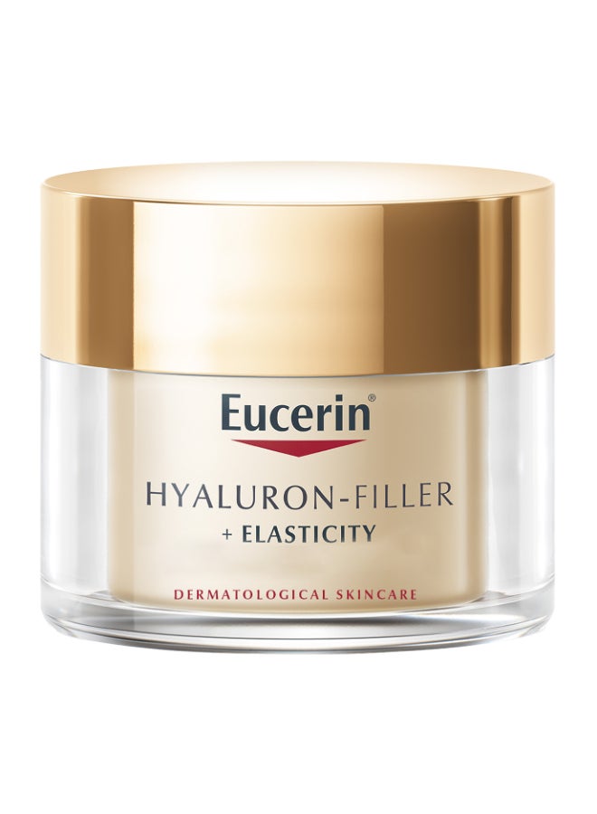 Hyaluron Filler + Elasticity Anti-Aging Face Night Cream With Hyaluronic Acid And Collagen For Radiant Skin 50ml