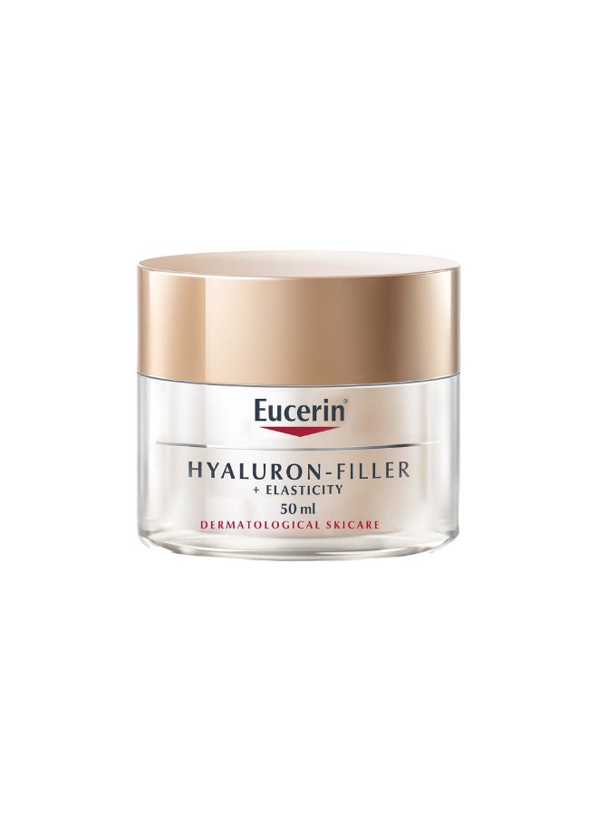 Hyaluron Filler + Elasticity Anti-Aging Face Night Cream With Hyaluronic Acid And Collagen For Radiant Skin 50ml