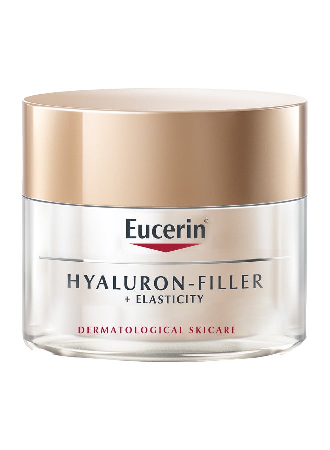 Hyaluron Filler + Elasticity Anti-Aging Face Night Cream With Hyaluronic Acid And Collagen For Radiant Skin 50ml