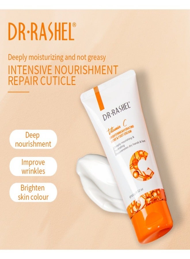 DR. RASHEL Vitamin C exfoliating & nourishing body cleansing Set (4 Pcs)