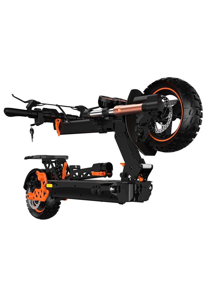 M5 Pro High Speed Electric Scooter 10 inch Wide Tire High Configuration E Scooter 65 Km/Hr with Rear Luggage Box, Rear View Mirror, Dual LED Headlamps, IPX4 Waterproof, App Connectivity