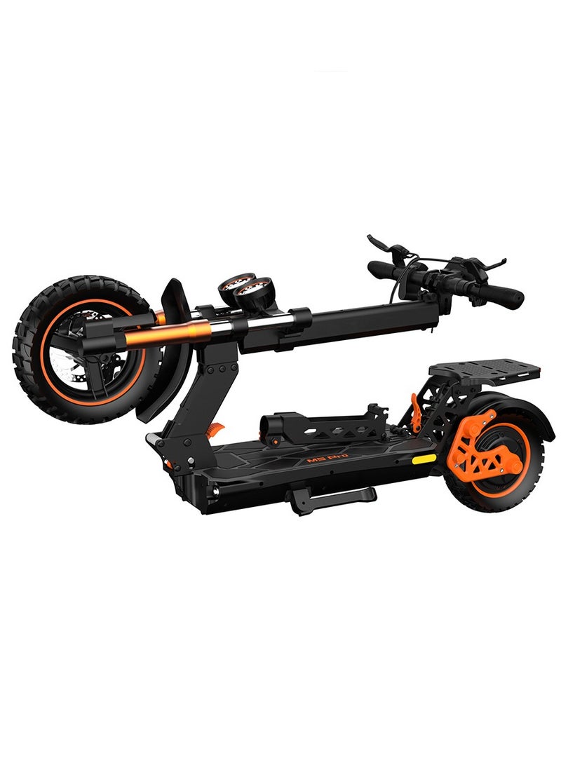 M5 Pro High Speed Electric Scooter 10 inch Wide Tire High Configuration E Scooter 65 Km/Hr with Rear Luggage Box, Rear View Mirror, Dual LED Headlamps, IPX4 Waterproof, App Connectivity