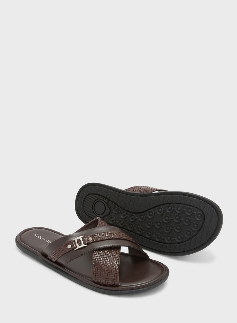 Cross Strap Sandals