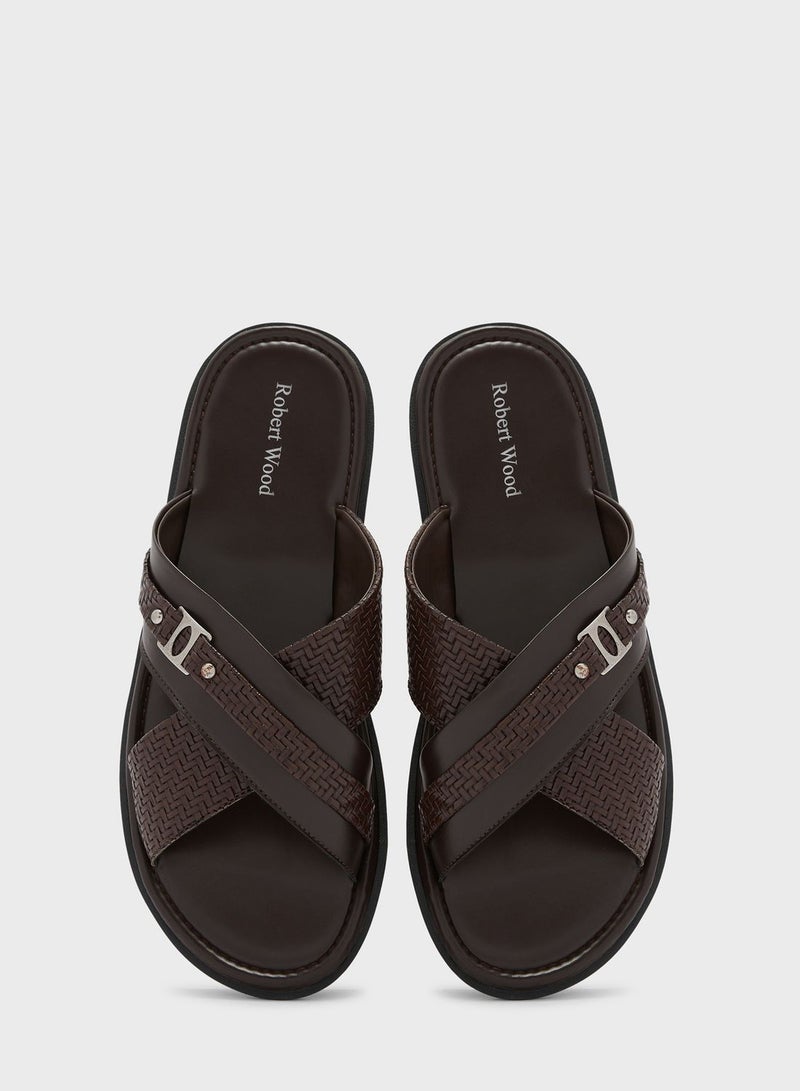 Cross Strap Sandals