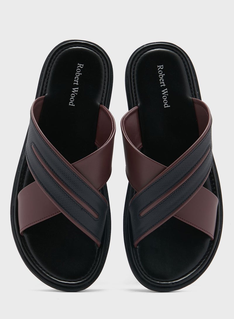 Cross Strap Sandals