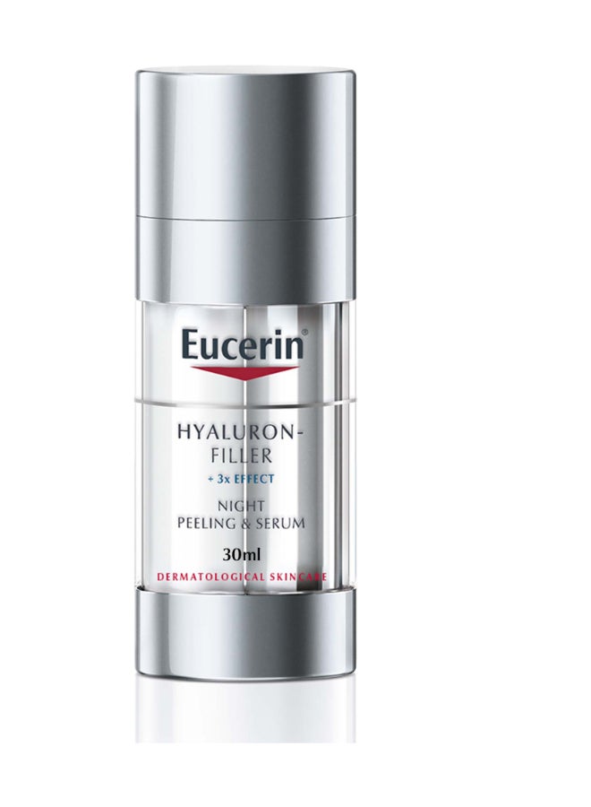 Hyaluron Filler Anti-Aging Night Peeling And Moisturizing Serum For Face With Hyaluronic Acid 30ml
