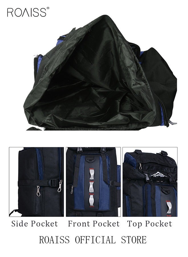 Large Capacity Professional Outdoor Backpack Waterproof Multi functional Travel Camping Hiking Fishing Mountaineering Bag