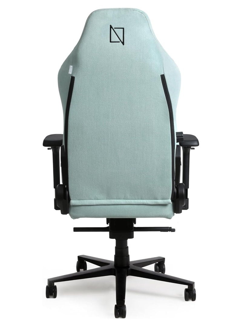 APEX Chair Premium Ergonomic Gaming Chair with Memory Foam Pillows Magnetic Headrest and Integrated Lumbar Support By NAVO MINT GREEN