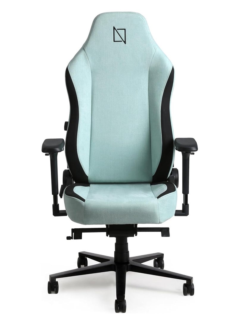 APEX Chair Premium Ergonomic Gaming Chair with Memory Foam Pillows Magnetic Headrest and Integrated Lumbar Support By NAVO MINT GREEN