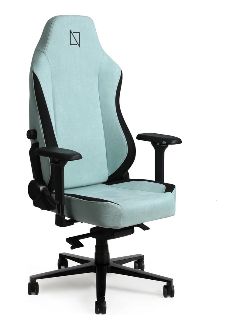 APEX Chair Premium Ergonomic Gaming Chair with Memory Foam Pillows Magnetic Headrest and Integrated Lumbar Support By NAVO MINT GREEN