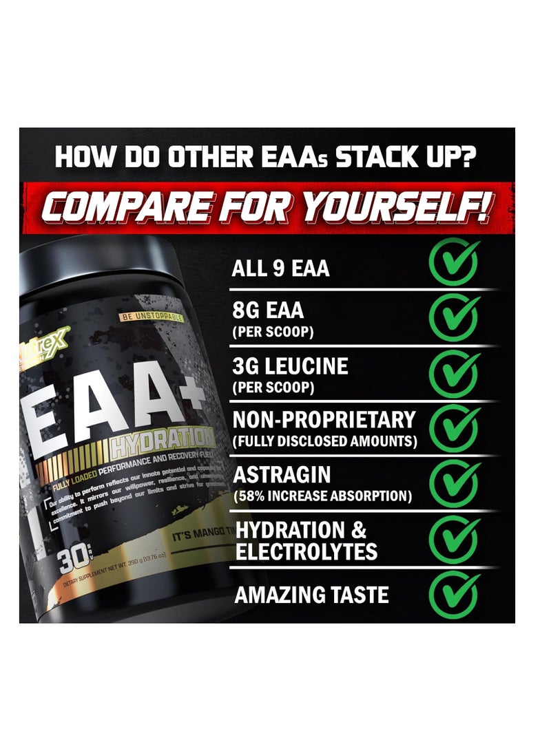 EAA+ Hydration 30 Serving Blood Orange 390g