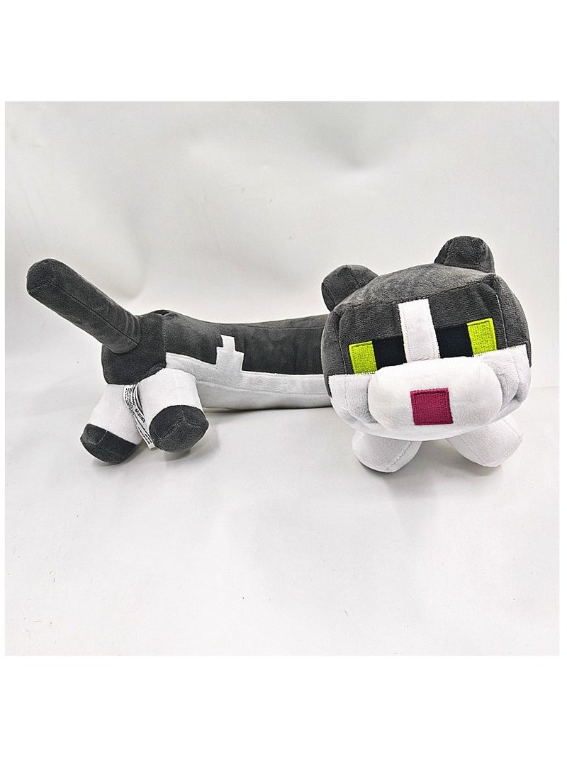 Minecraft cat-shaped neck pillow, high-quality materials, special shape, suitable for adults and children