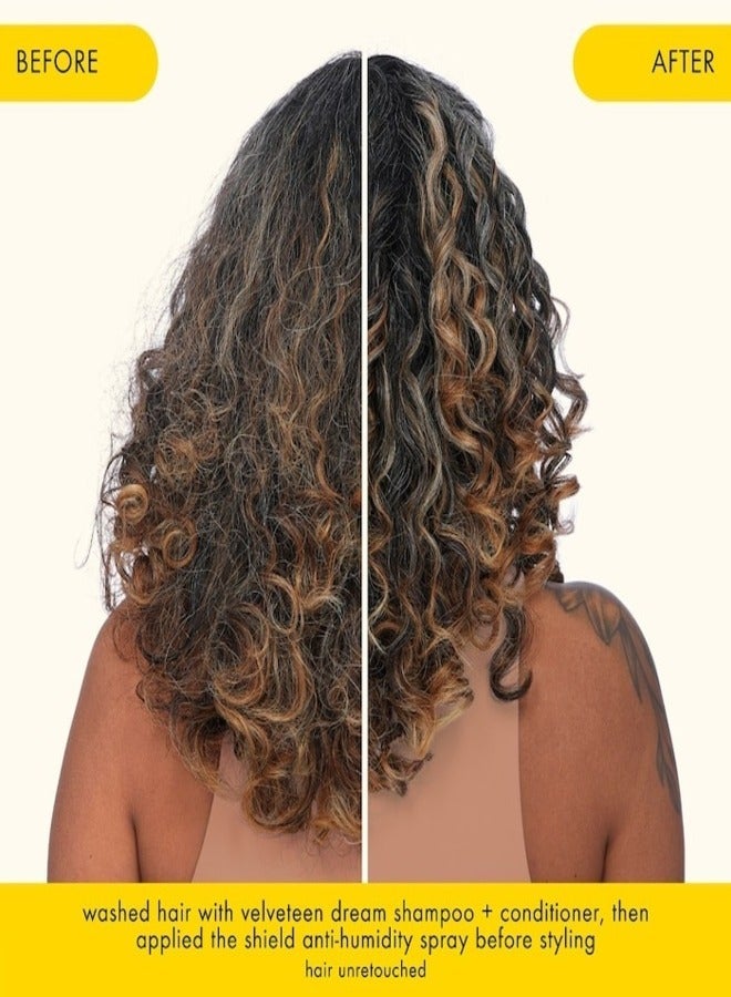 AMIKA Velveteen Dream Anti-Frizz Smoothing Conditioner 275ml – Moisturizing, Humidity-Resistant Conditioner for Soft, Sleek, and Frizz-Free Hair with Long-Lasting Smoothness and Shine