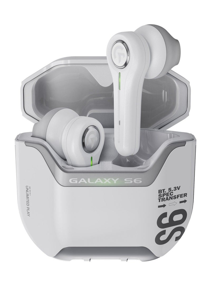 S6 Bass-Enhanced Gaming Wireless Sport In-Ear TWS Bluetooth Earphones