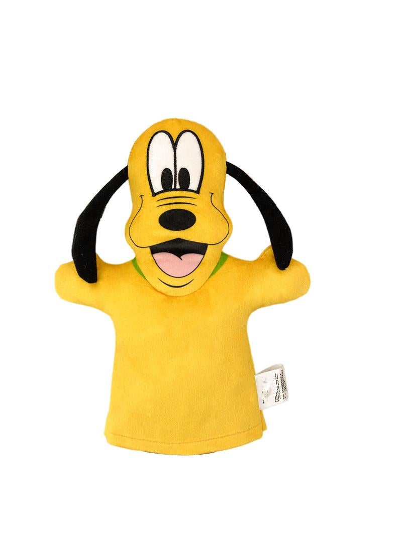 1 Piece Disney Pluto Hand Puppet Parent Child Interactive Plush Toy Role Playing
