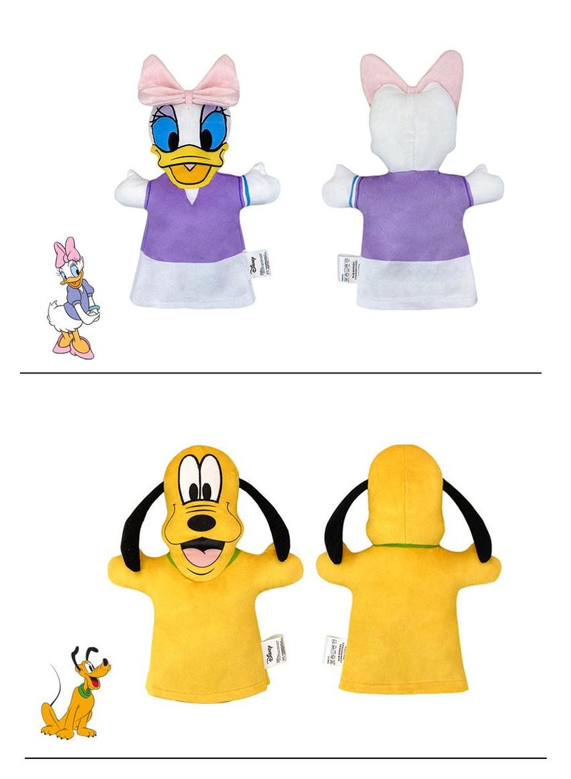 1 Piece Disney Pluto Hand Puppet Parent Child Interactive Plush Toy Role Playing