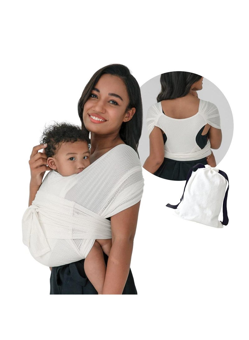 Baby Shoulder Strap Summer Breathable Mesh Cross Simple Back Towel X-Shaped Front Hugging Adjustable Parenting Back Towel